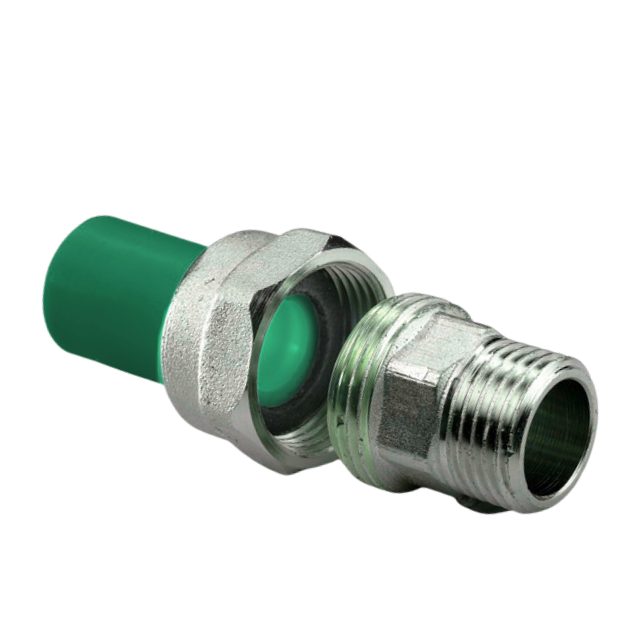 муфта комбинированная разъемная пп d63-2″нр green antifire
